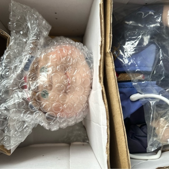 The Danbury Mint Porcelain Collector 1996 Olympics Cabbage Patch Kids Dolls - Picture 2 of 9